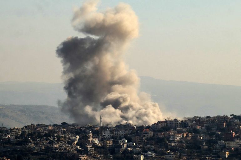 Israel breaks quiet in eastern Lebanon with five midnight strikes -  VIDEO 