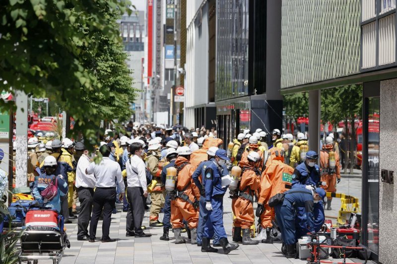 At least 19 hospitalized after alleged spraying incident in Tokyo