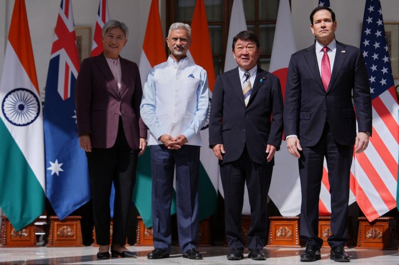 News about -  Beijing watches as Quad powers gather in New Delhi  