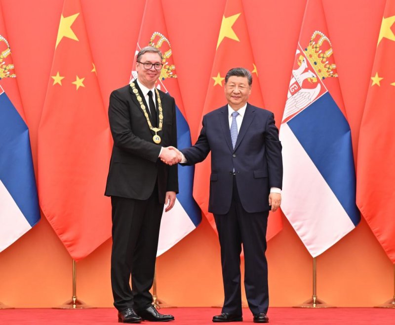 Xi Jinping awards highest honor to Serbian President Vucic - VIDEO