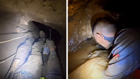 Rescuers closing in on seven people trapped in Laos cave