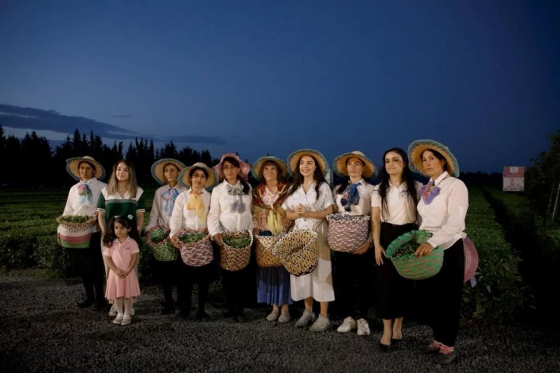  Leyla Aliyeva tours Yashil Chay farm in Lankaran 