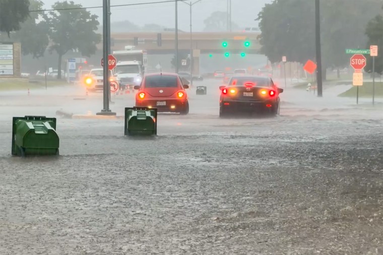 Millions face flood threat as heavy rains hit US South