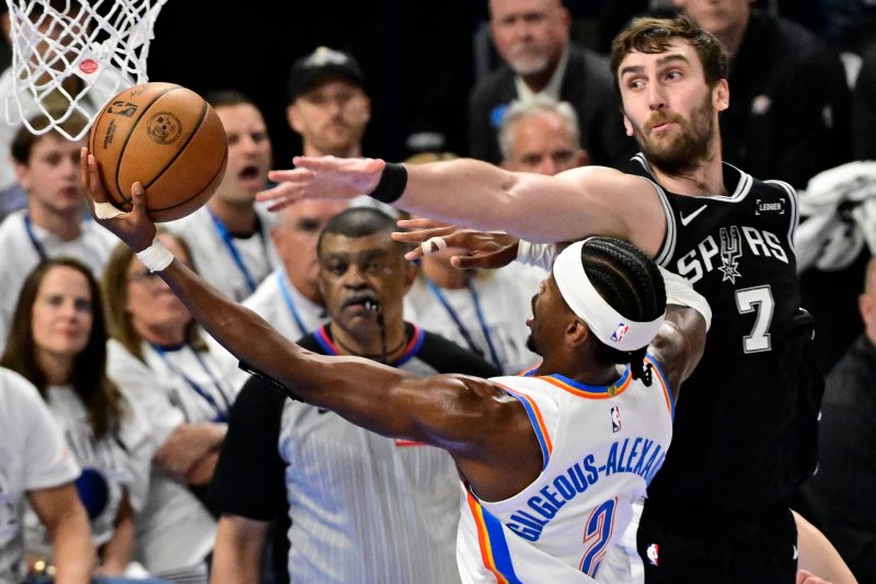 Thunder beat Spurs 127-114 in West Finals Game 5