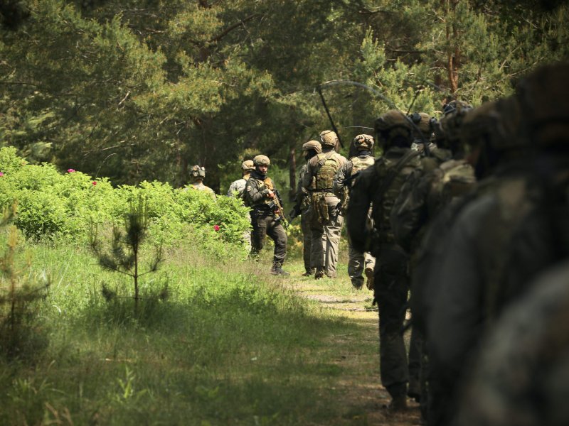 NATO exercises held in Finland close to Russian border
