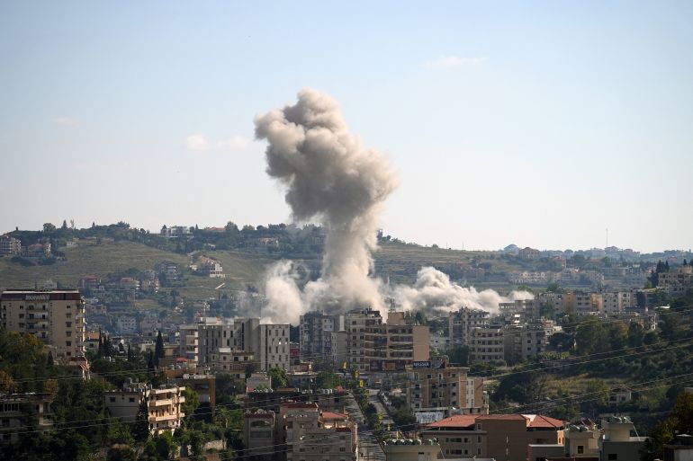 News about -  Photos: Tanks, rubble and ruins as Israel pushes deeper into Southern Lebanon