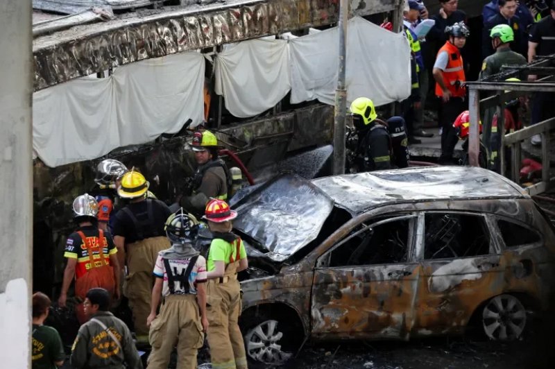 Train driver charged after deadly Bangkok crash kills eight and injures dozens