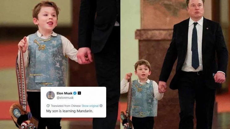 Eye on the tiger: Elon Musk’s son’s bag becomes viral hit in China
