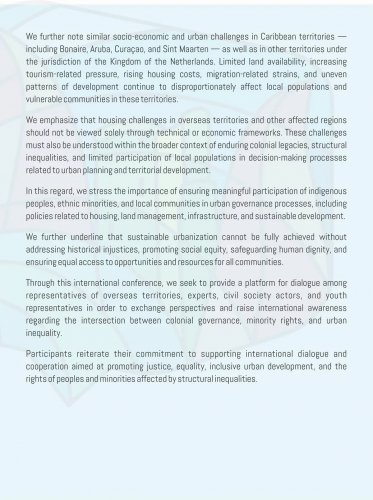 News about - Global experts highlight link between colonial injustices and housing shortages at WUF13 Conference