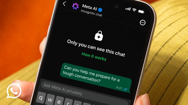 WhatsApp unveils private mode for Meta AI