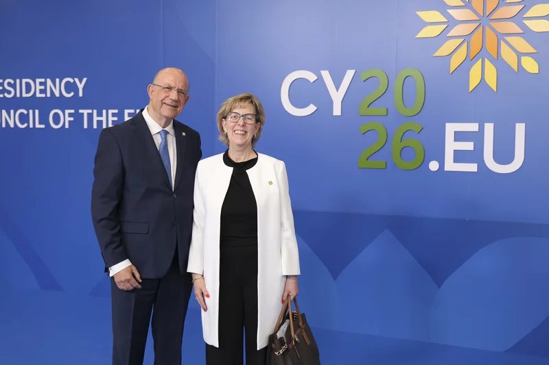 News about - EU finance ministers meet in Cyprus to tackle economic crisis -  PHOTOS 