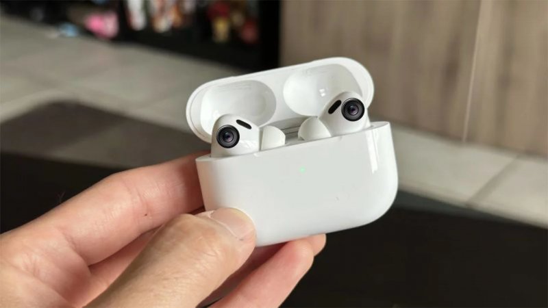 Apple explores camera-equipped AirPods as AI competition grows
