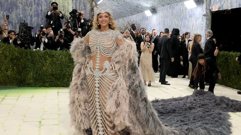 Beyoncé dazzles in crystal-studded skeleton-inspired gown at 2026 Met Gala