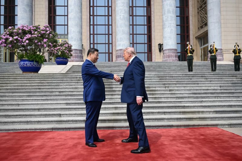 Trump-Xi meeting in PHOTOS