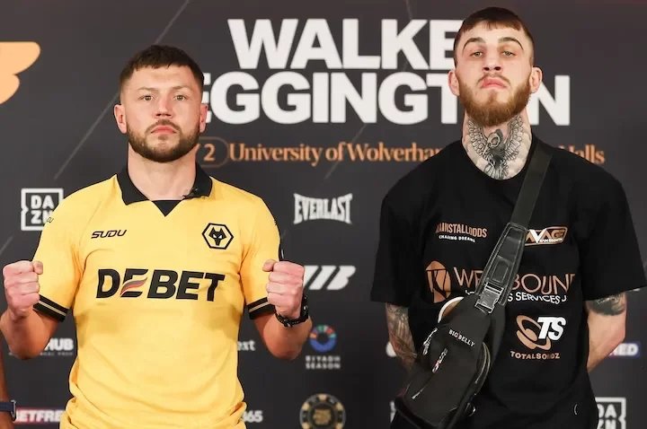 The battle for Birmingham: Sam Eggington and Conah Walker prepare for war