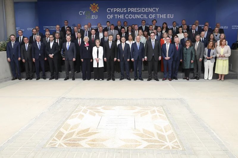 EU finance ministers meet in Cyprus to tackle economic crisis -  PHOTOS 