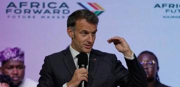 Macron says Africa should lead solutions to its own crises