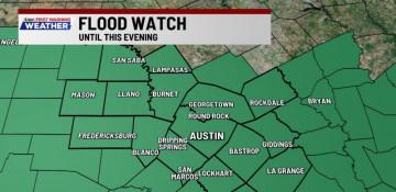 Flash flood risk: Life-threatening rain to hit Central Texas