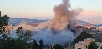 Israel bombs several towns in southern Lebanon