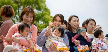 Japan faces new record low in child population