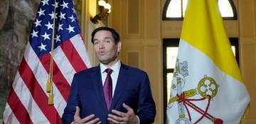 Marco Rubio heads to Rome to mend ties after Trump-Pope rift