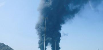 Huge fire erupts at UAE's Fujairah petroleum site after Iranian drone attack