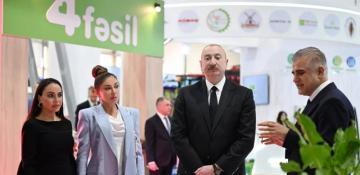 President Ilham Aliyev attends 19th Caspian Agro Week and 31st InterFood Azerbaijan exhibitions