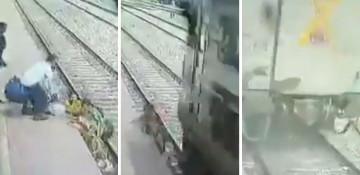 Caught on camera: 2 women killed by Farakka Express at Bihar station -  VIDEO 