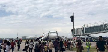 IndiGo flight evacuates after power bank catches fire -  VIDEO 