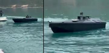 How did a Ukrainian Magura drone reach waters near Greece? 