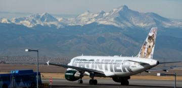 Frontier Airlines hits person on runway at Denver airport -  VIDEO 