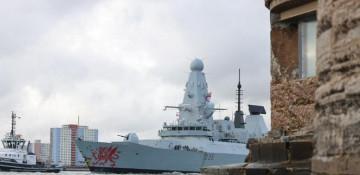 UK sends HMS Dragon to Middle East