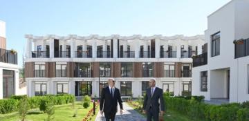 President Ilham Aliyev inaugurates first residential complex in Zangilan