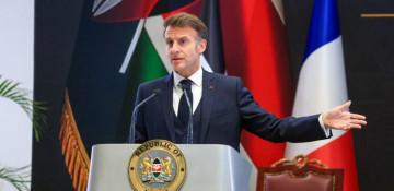 Macron urges Africa-Europe tech alliance in Nairobi