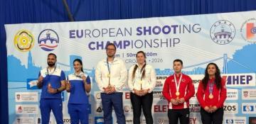 Azerbaijani shooters win two silver medals at European Championship 