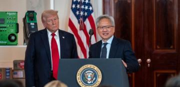 Nvidia's Jensen Huang joins Trump on China visit