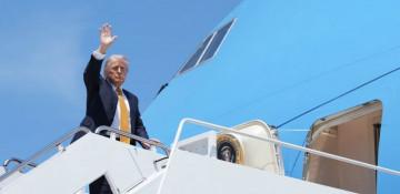 Who is joining Trump on his China trip?