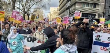 Why did the UK bar Palestinian artists from a London Nakba event? 