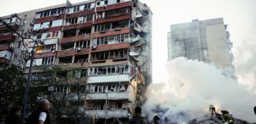 Russia launches major drone and missile attack on Kyiv