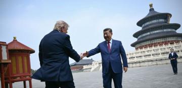 Trump hails his talks with Xi Jinping as 'great'