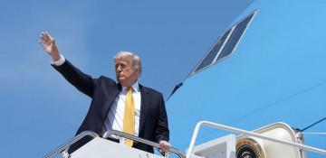 Trump boards Air Force One, concluding high-stakes China summit