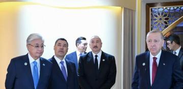 President Ilham Aliyev, other participants of OTS Informal Summit tour cultural sites in Turkistan -  PHOTOS 
