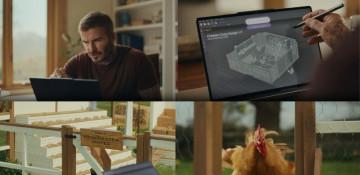 'Maximum David': Beckham pushes Lenovo's AI tech to the limit