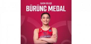 Azerbaijani female wrestler wins European bronze
