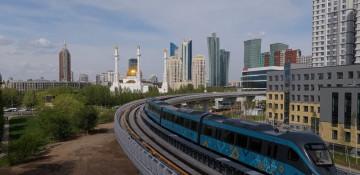 Kazakhstan launches Astana light rail system 