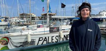 Irish president's sister detained as Israeli forces intercept Gaza flotilla