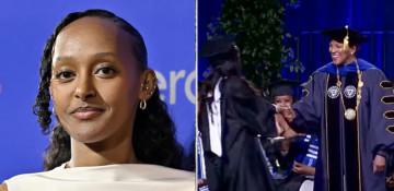 Angelina Jolie's daughter Zahara drops 'Pitt' from her name