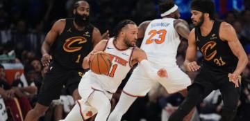 Knicks rally from 22 down to beat Cavs in OT