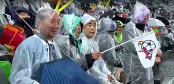 North and South Korea women meet in rare football clash in Suwon -  VIDEO 