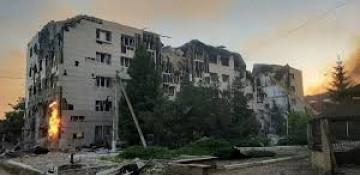 Children wounded after drone strike in Luhansk region